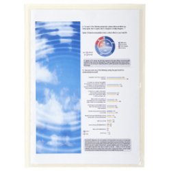 EXACOMPTA Pochette adhésive, A4, cristal transparent