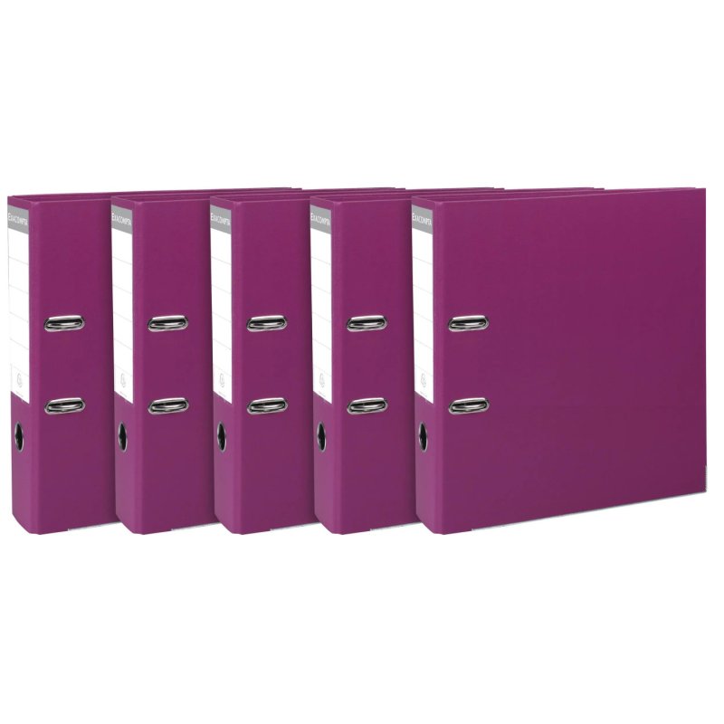 Exacompta Prem'Touch ring binder A4 Fuchsia