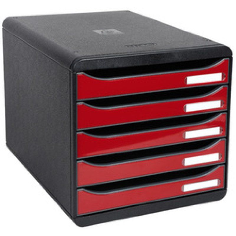 EXACOMPTA Module de classement BIG-BOX PLUS, 5 tiroirs,