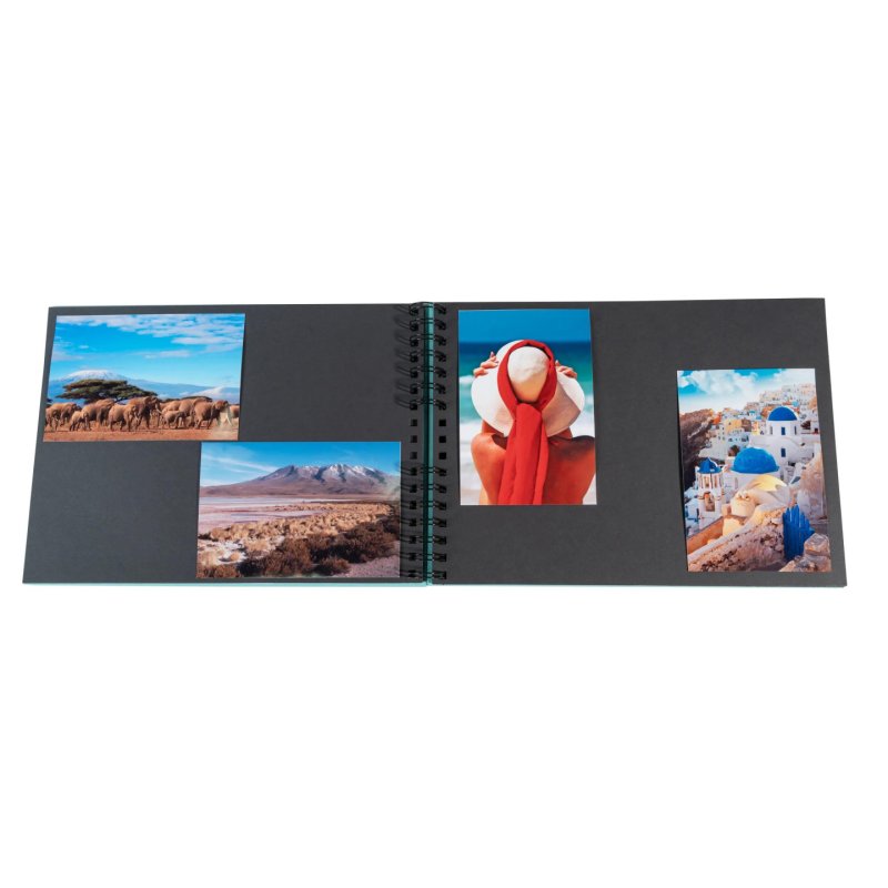 Exacompta Milano photo album Green 150 sheets Spiral binding