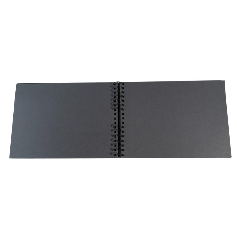Exacompta Milano photo album Black 150 sheets Spiral binding