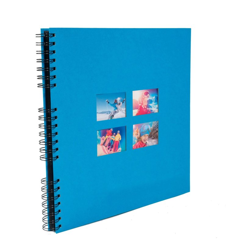 Exacompta Milano photo album Blue 360 sheets Spiral binding