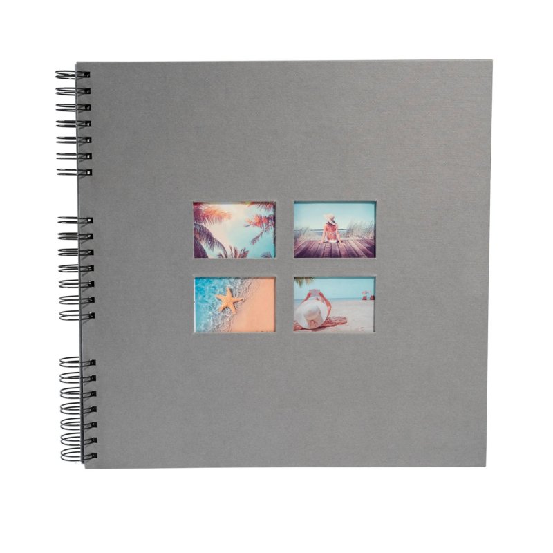 Exacompta Milano photo album Grey 360 sheets Spiral binding
