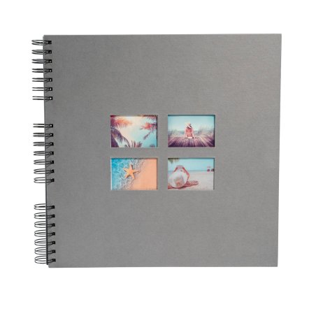 Exacompta Milano photo album Grey 360 sheets Spiral binding