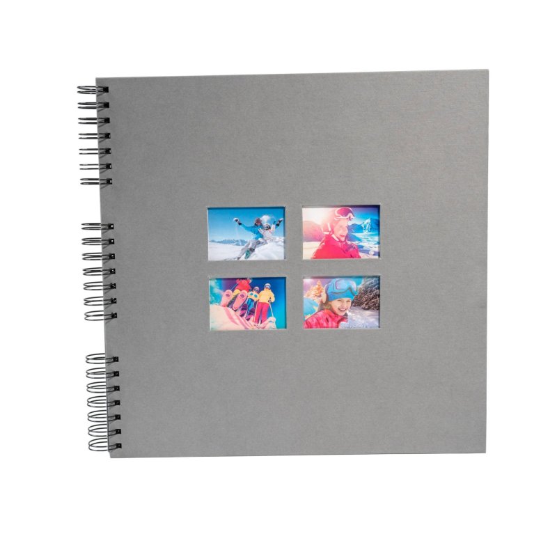 Exacompta Milano photo album Grey 360 sheets Spiral binding