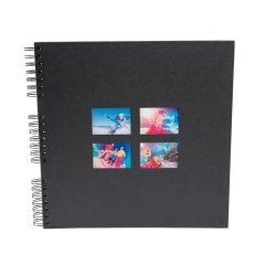 Exacompta Milano photo album Black 360 sheets Spiral binding
