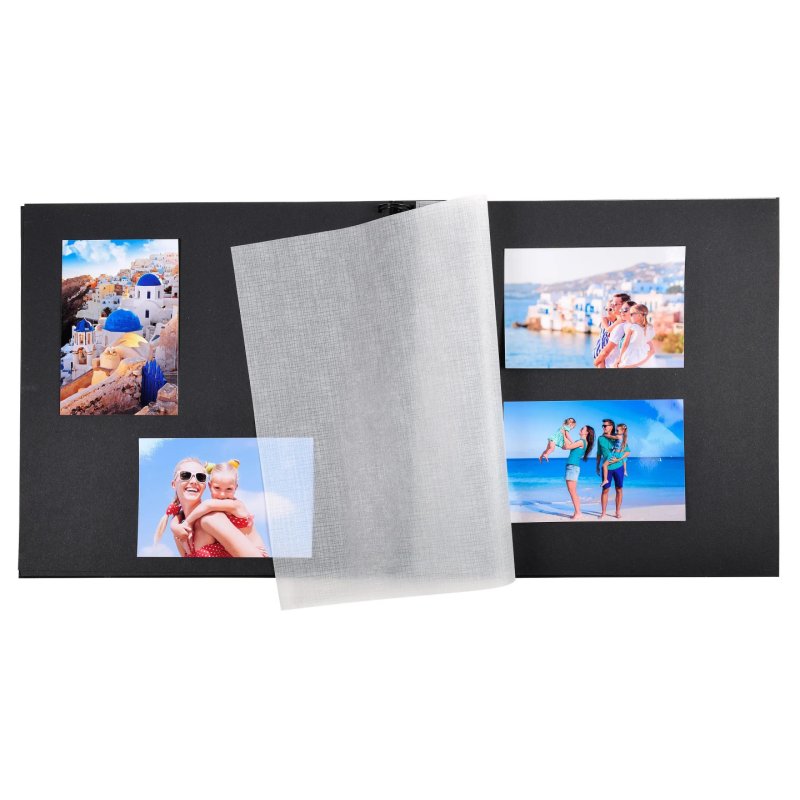 Exacompta Milano photo album Red 360 sheets Spiral binding