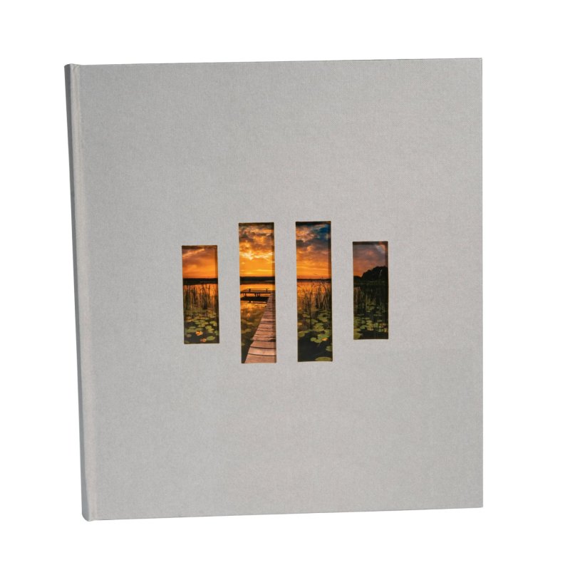 Exacompta Milano photo album Grey 300 sheets Book binding