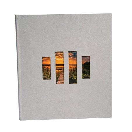 Exacompta Milano photo album Grey 300 sheets Book binding