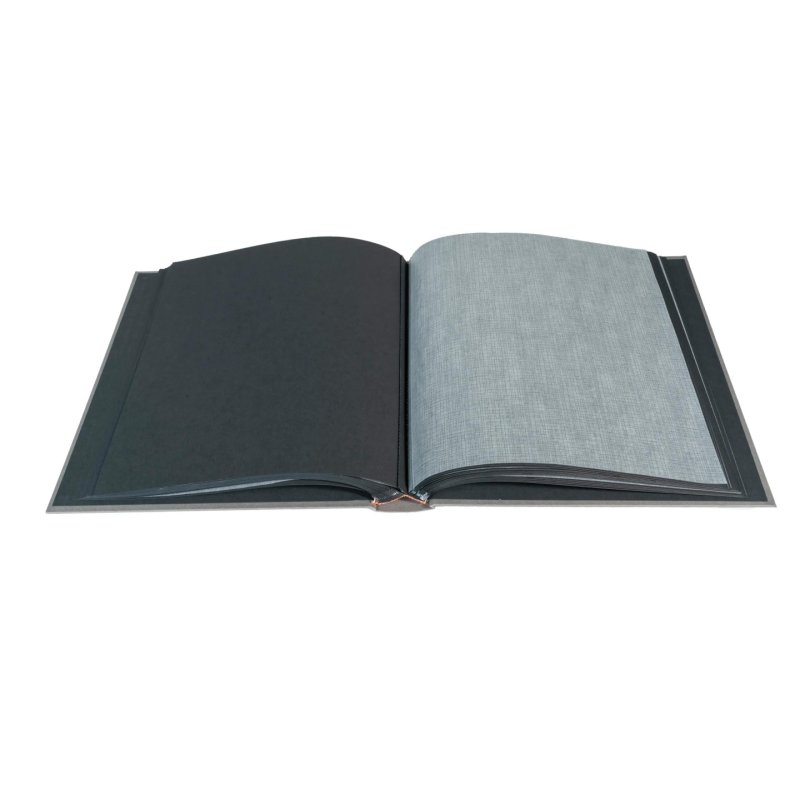 EXACOMPTA Album photos MILANO 290 x 320 mm, gris