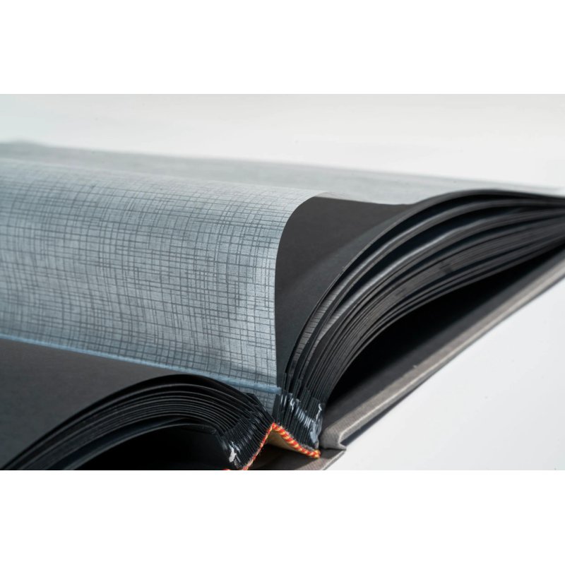 EXACOMPTA Album photos MILANO 290 x 320 mm, gris