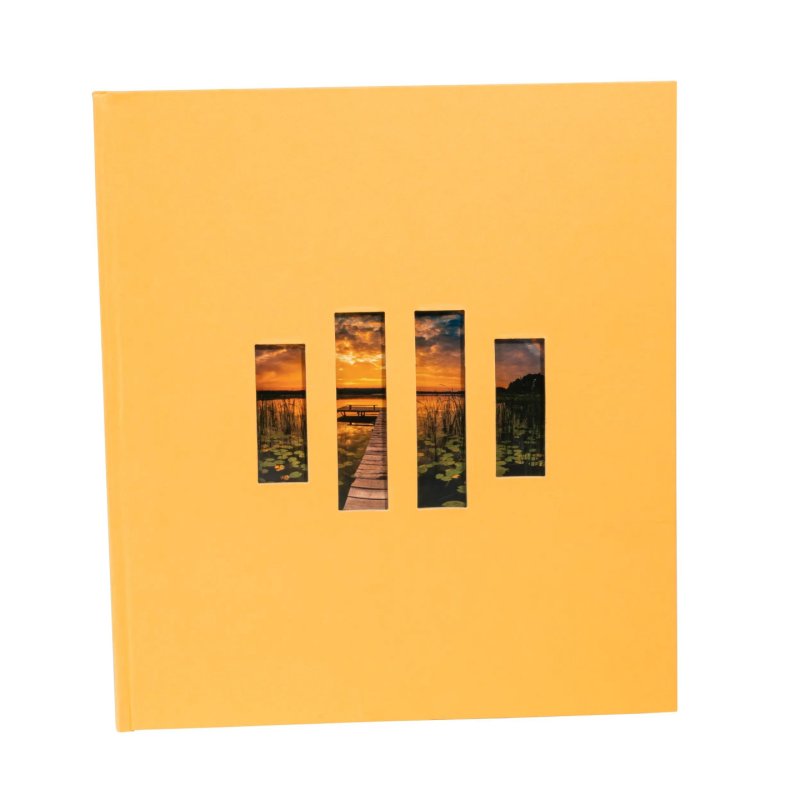 Exacompta Milano photo album Orange 300 sheets Book binding