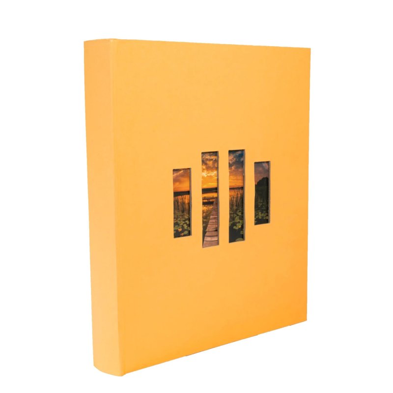 Exacompta Milano photo album Orange 300 sheets Book binding