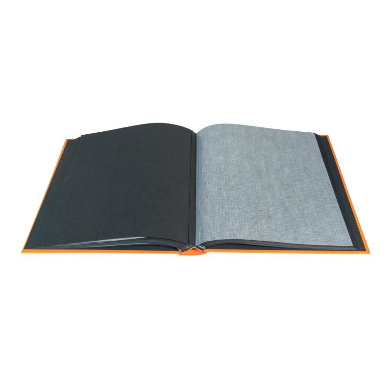 Exacompta Milano album photo et protège-page Orange 300 feuilles Reliure du livre