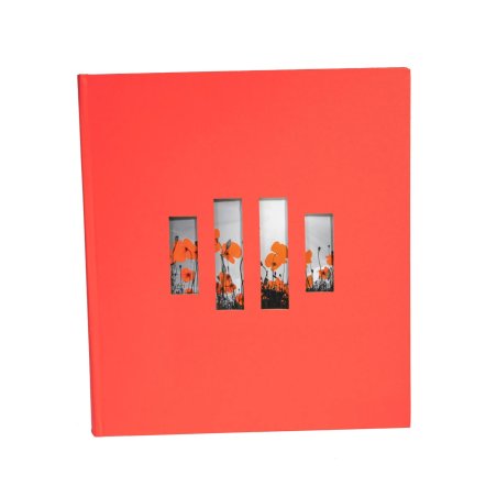 Exacompta Milano photo album Red 300 sheets Book binding