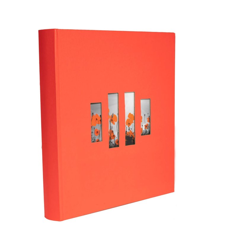 EXACOMPTA Album photos MILANO 290 x 320 mm, rouge