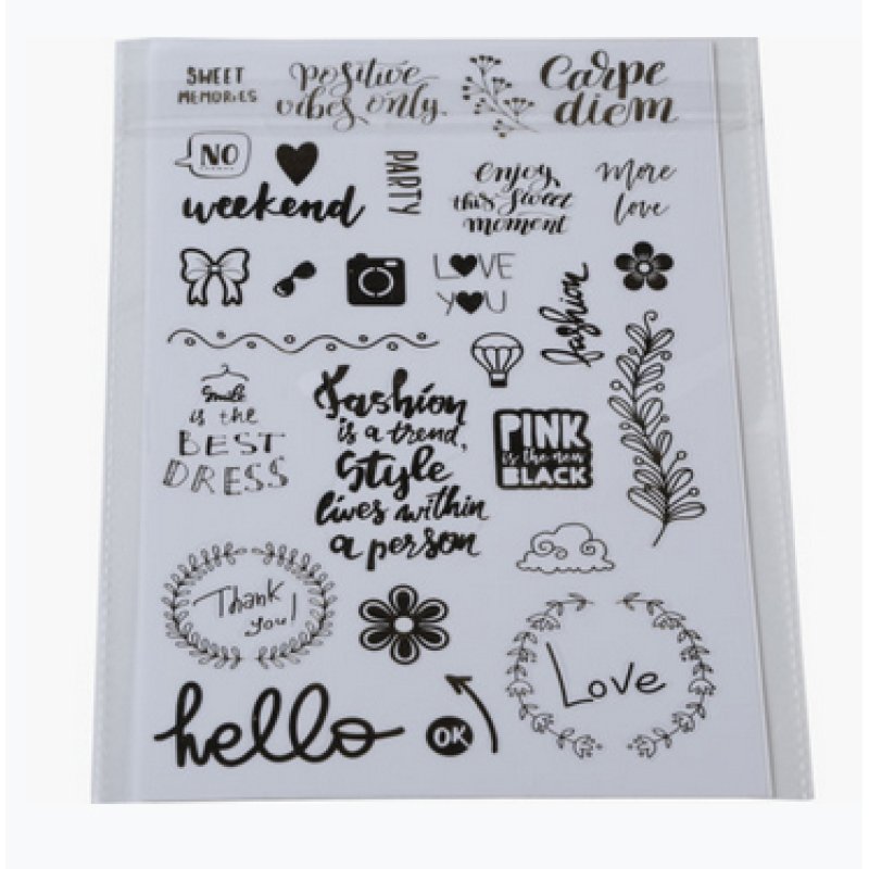 EXACOMPTA Kit de scrapbooking SCRAP ADDICT, noir