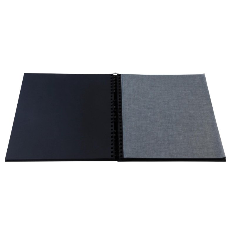 Exacompta Aramy photo album Black, Gold 360 sheets Spiral binding