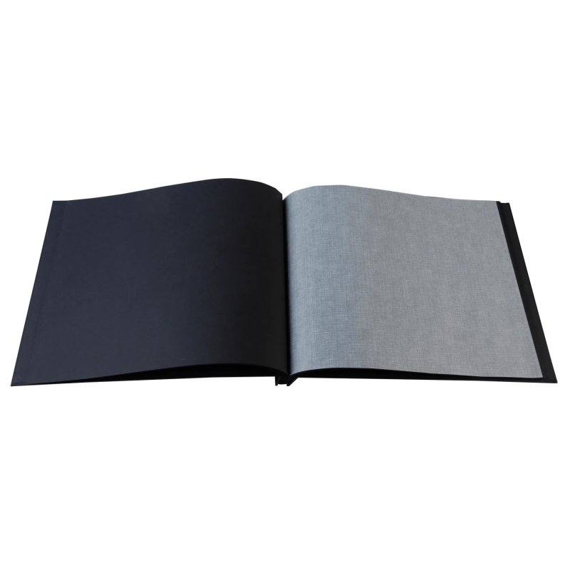 EXACOMPTA Album photos à vis ARAMY, 370 x 290 mm, noir