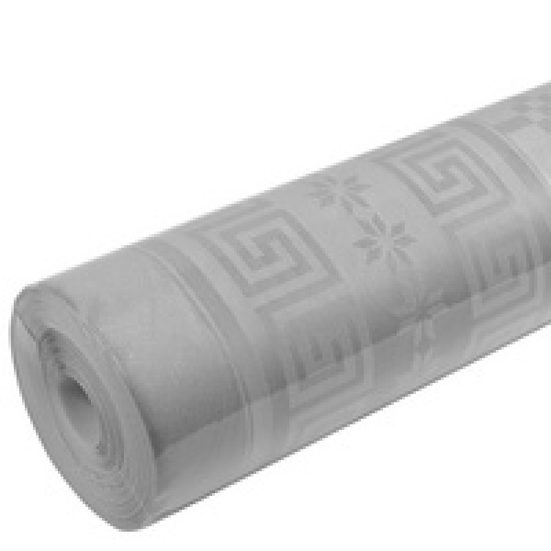 PROnappe Nappe en papier damassé, (l)1,18 x (L)6 m, bordeaux