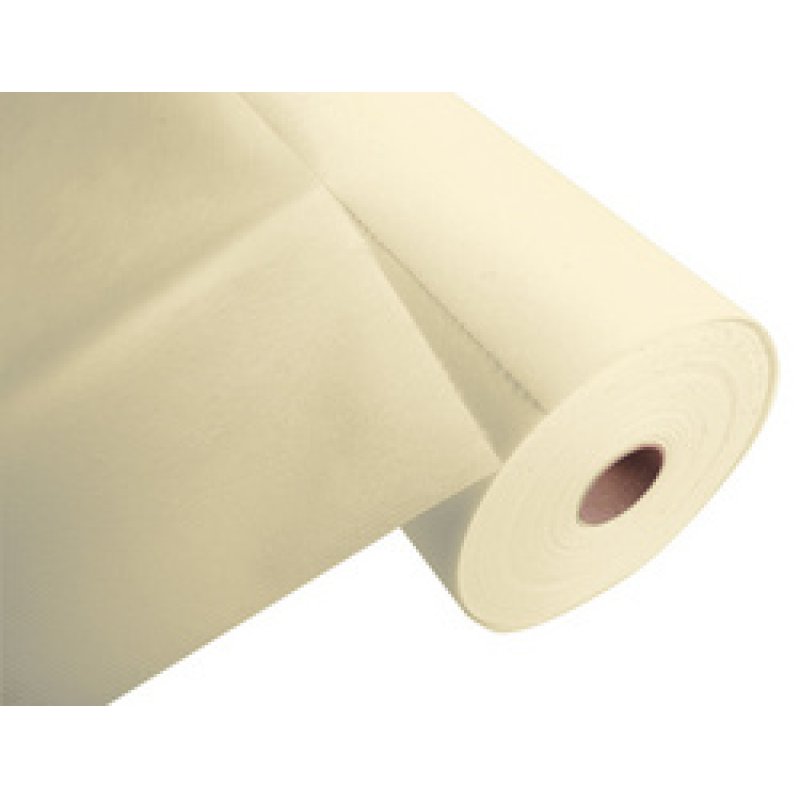 PROnappe Tête à tête jetable en non tissé Spunbond, blanc