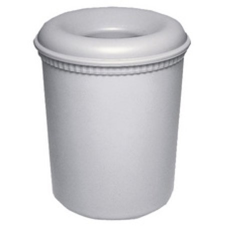 EXACOMPTA Corbeille à papier anti-feu, 15 litres, PP, granit