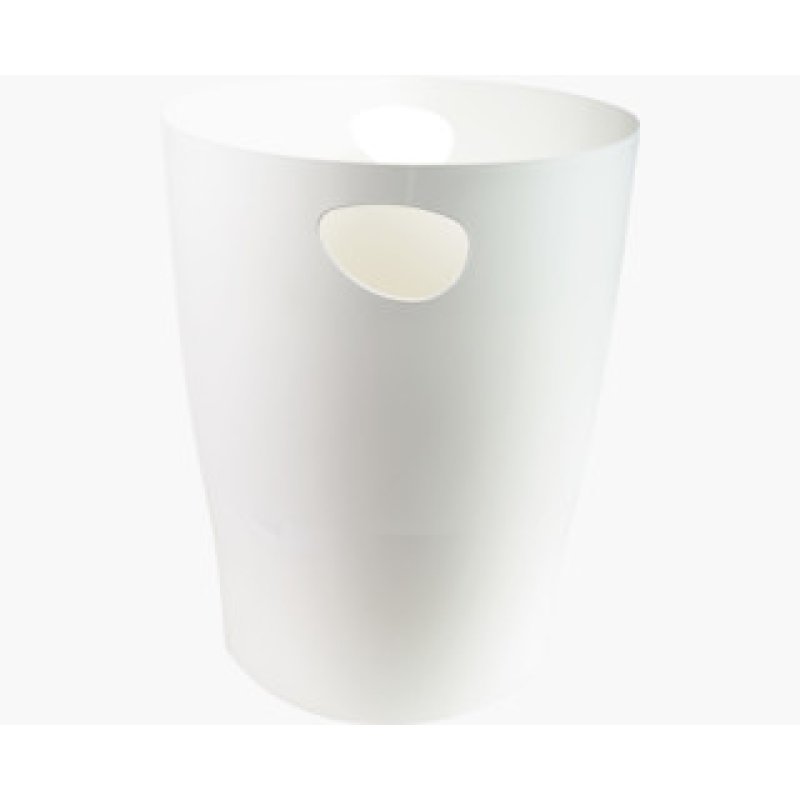 Exacompta ECOBIN Round Polypropylene (PP) White