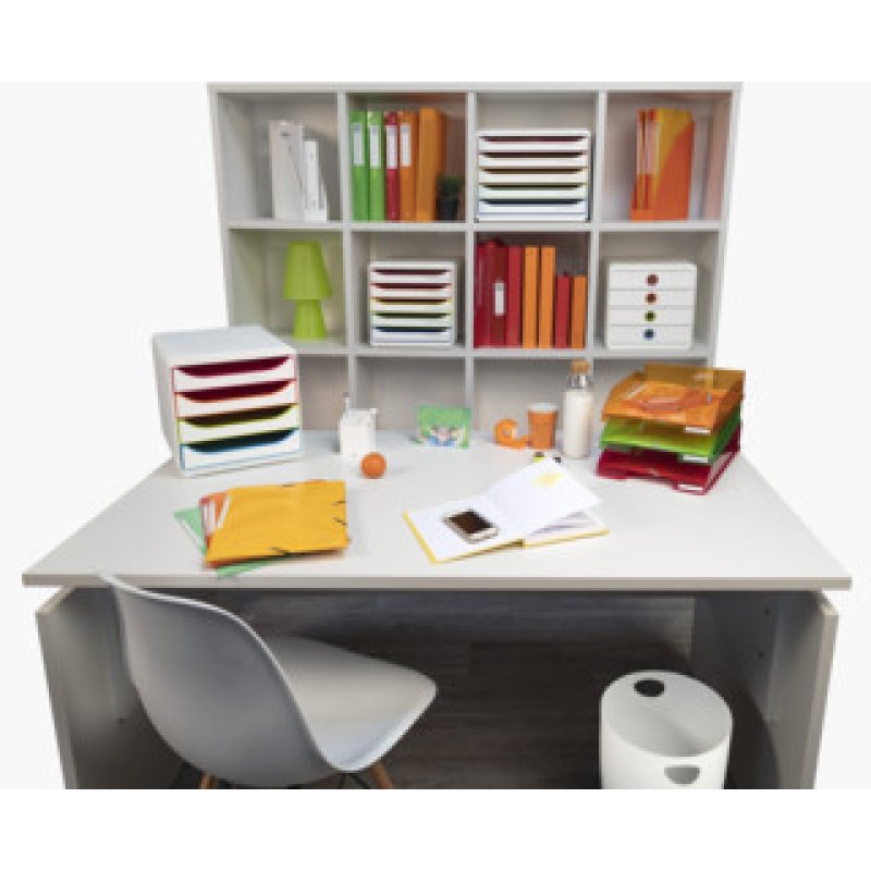 Exacompta ECOBIN Rond Polypropylène (PP) Blanc