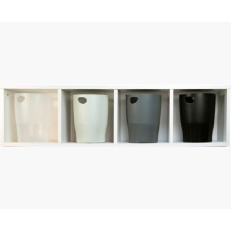 Exacompta ECOBIN Round Polypropylene (PP) White