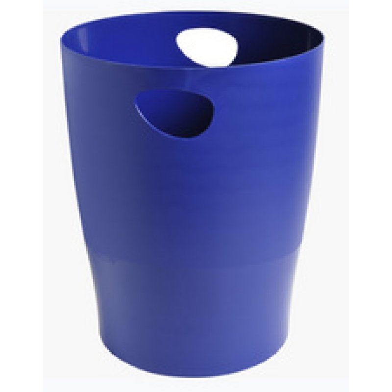 EXACOMPTA Corbeille à papier ECOBIN, 15 litres, givrés