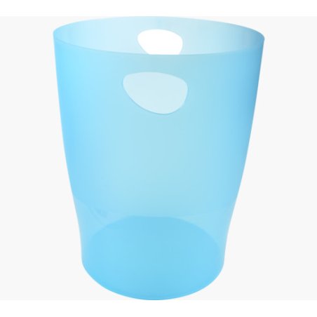 EXACOMPTA Corbeille à papier ECOBIN, 15 litres, turquoise