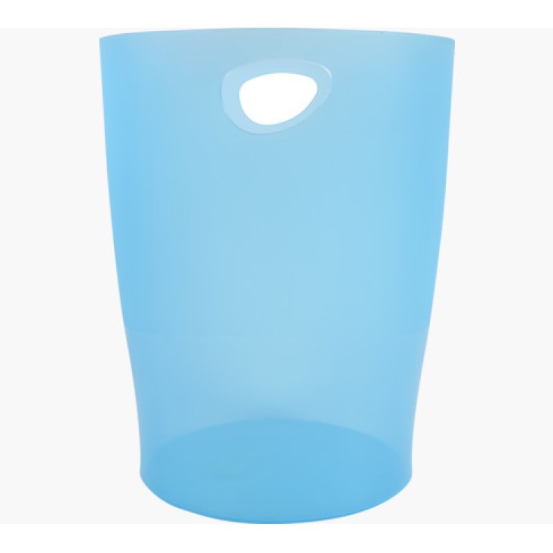 EXACOMPTA Corbeille à papier ECOBIN, 15 litres, turquoise