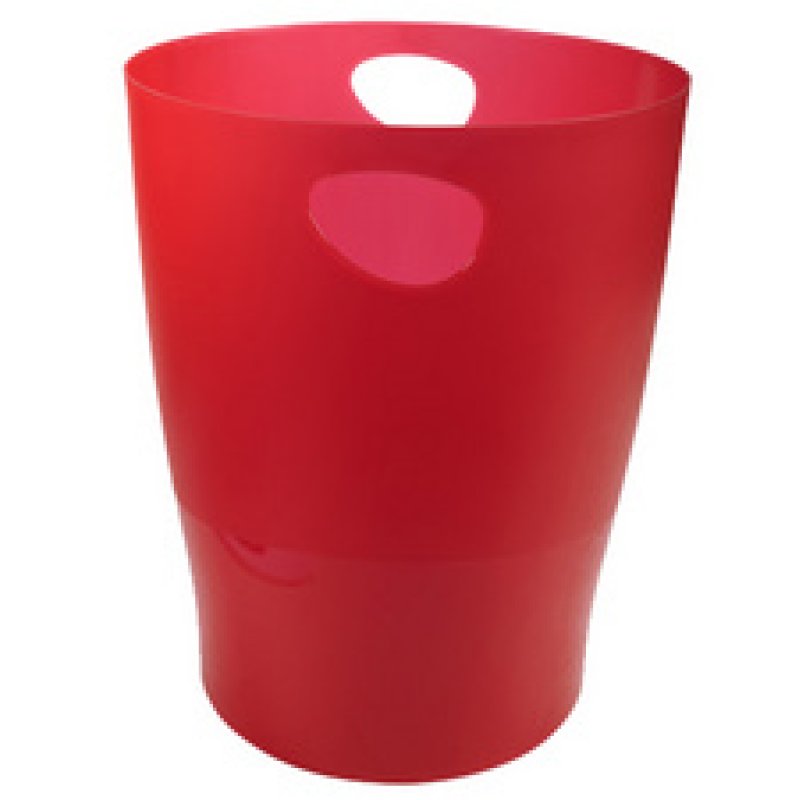 EXACOMPTA Corbeille à papier ECOBIN, 15 litres, vert anis