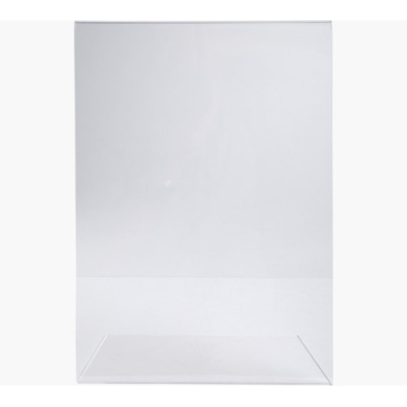 Exacompta 84058D support de panneau et stand d'information A4 polyméthacrylate de méthyle (PMMA) Transparent