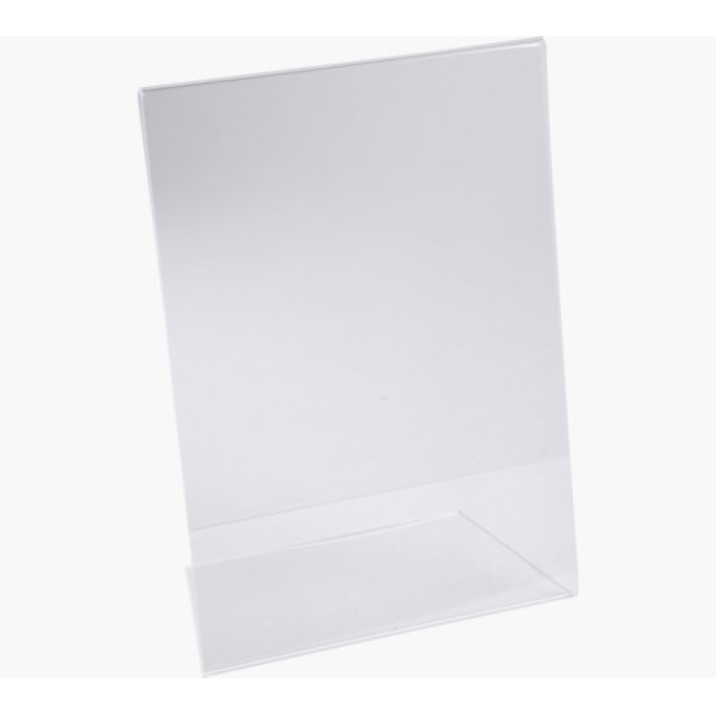 Exacompta 84058D support de panneau et stand d'information A4 polyméthacrylate de méthyle (PMMA) Transparent