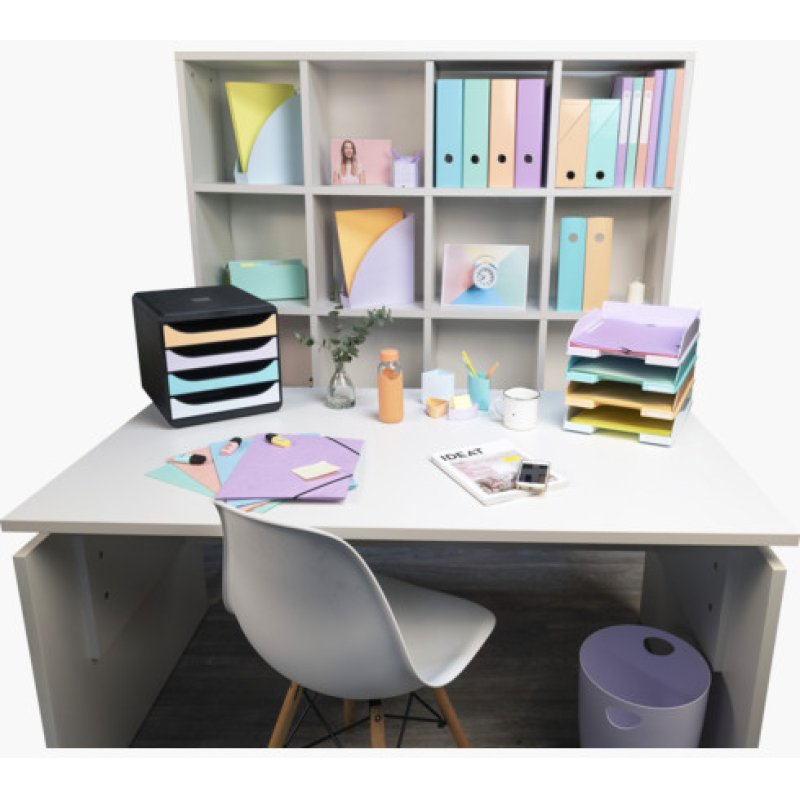 Exacompta 84058D support de panneau et stand d'information A4 polyméthacrylate de méthyle (PMMA) Transparent