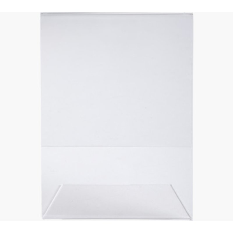 Exacompta 85058D support de panneau et stand d'information A5 polyméthacrylate de méthyle (PMMA) Transparent