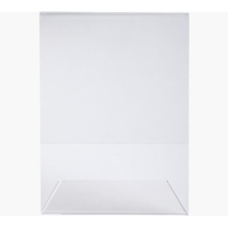 Exacompta 85058D support de panneau et stand d'information A5 polyméthacrylate de méthyle (PMMA) Transparent