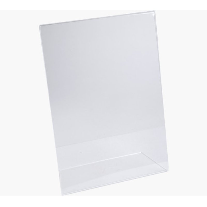 Exacompta 85058D support de panneau et stand d'information A5 polyméthacrylate de méthyle (PMMA) Transparent