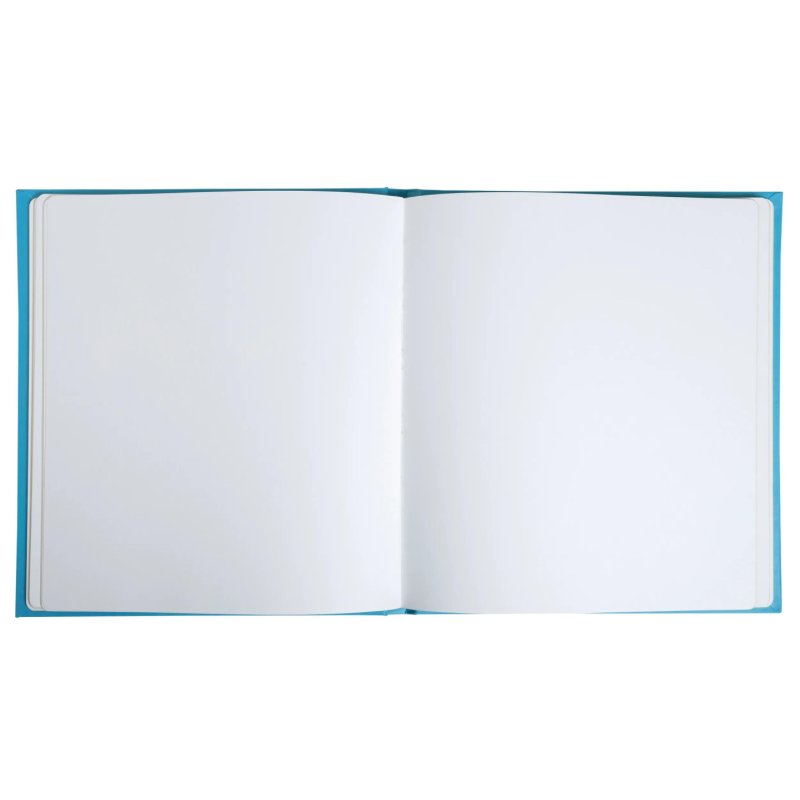 EXACOMPTA Livre d'or Plum, 210 x 190 mm, turquoise / doré