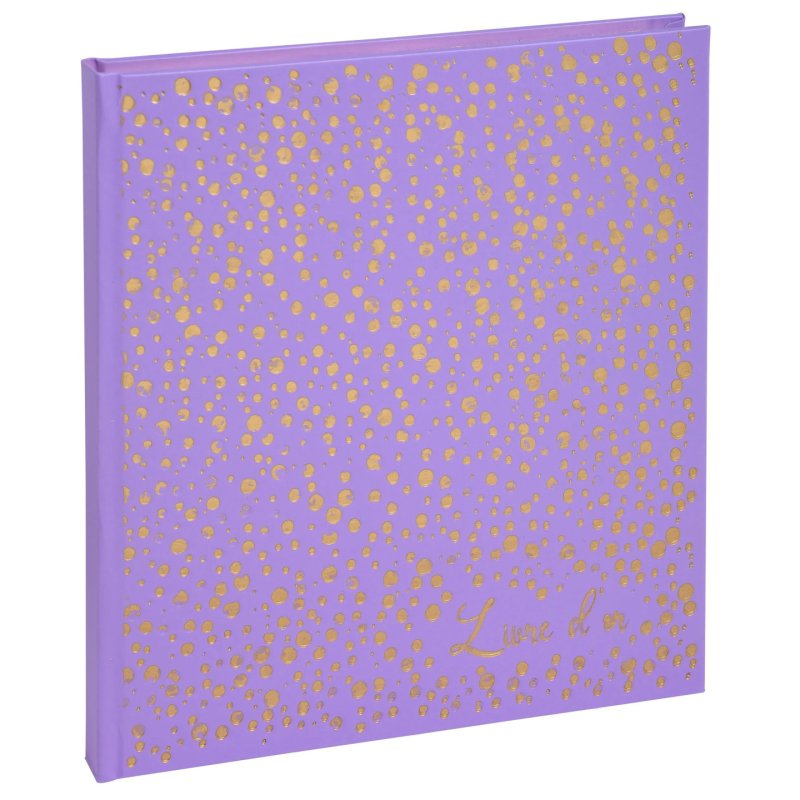 EXACOMPTA Livre d'or Plum, 210 x 190 mm, violet / doré
