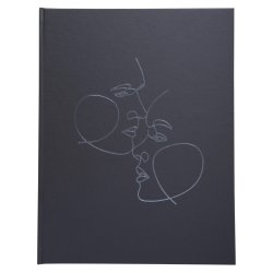 EXACOMPTA Livre d'or Art, 220 x 270 mm, noir