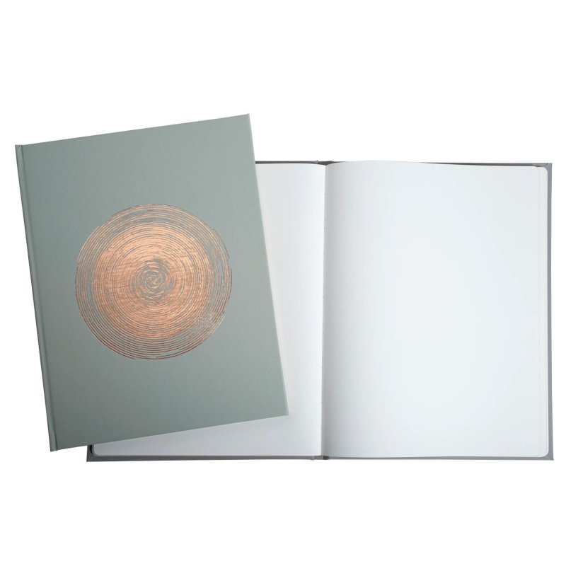 EXACOMPTA Livre d'Or Ellipse, 220 x 270 mm, vert