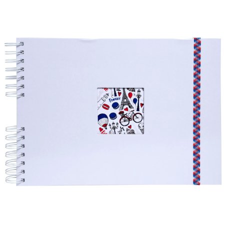 Exacompta French'Class photo album White 150 sheets Spiral binding