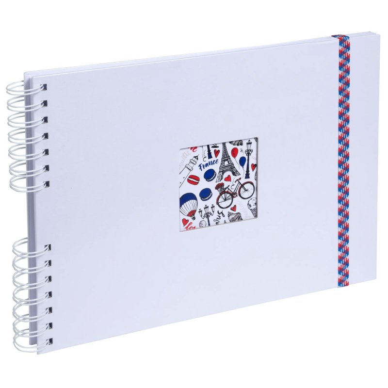 Exacompta French'Class photo album White 150 sheets Spiral binding