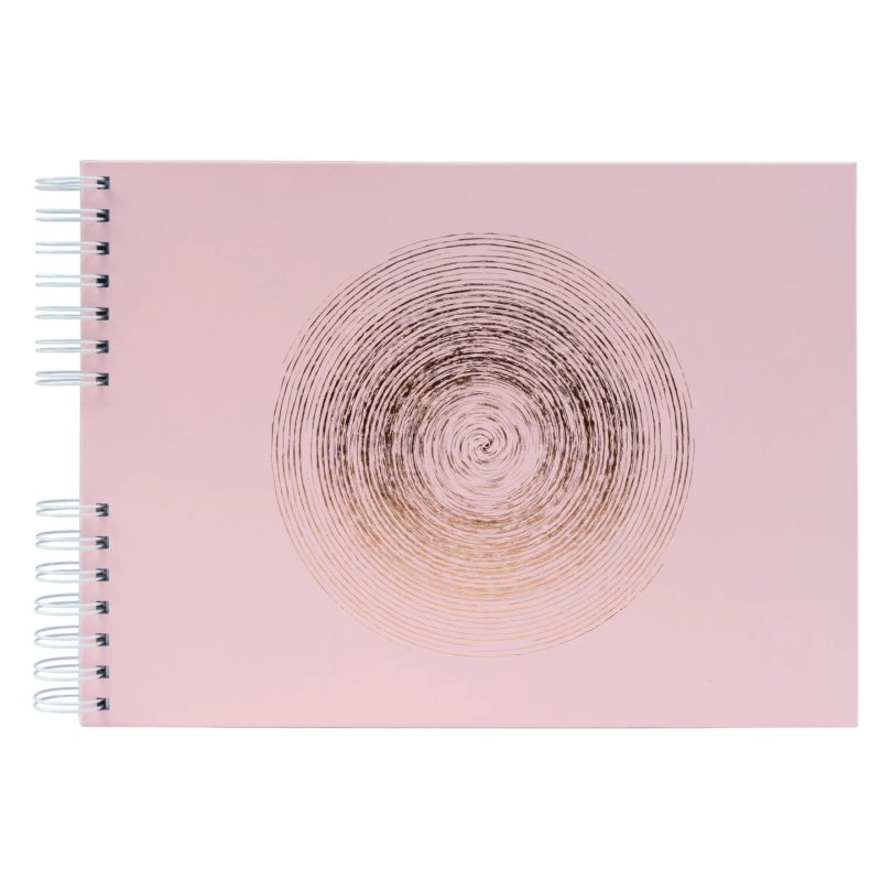 Exacompta Ellipse photo album Pink 150 sheets Spiral binding