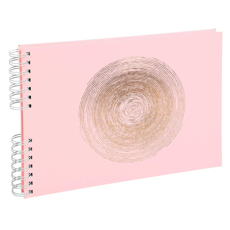 Exacompta Ellipse photo album Pink 150 sheets Spiral binding