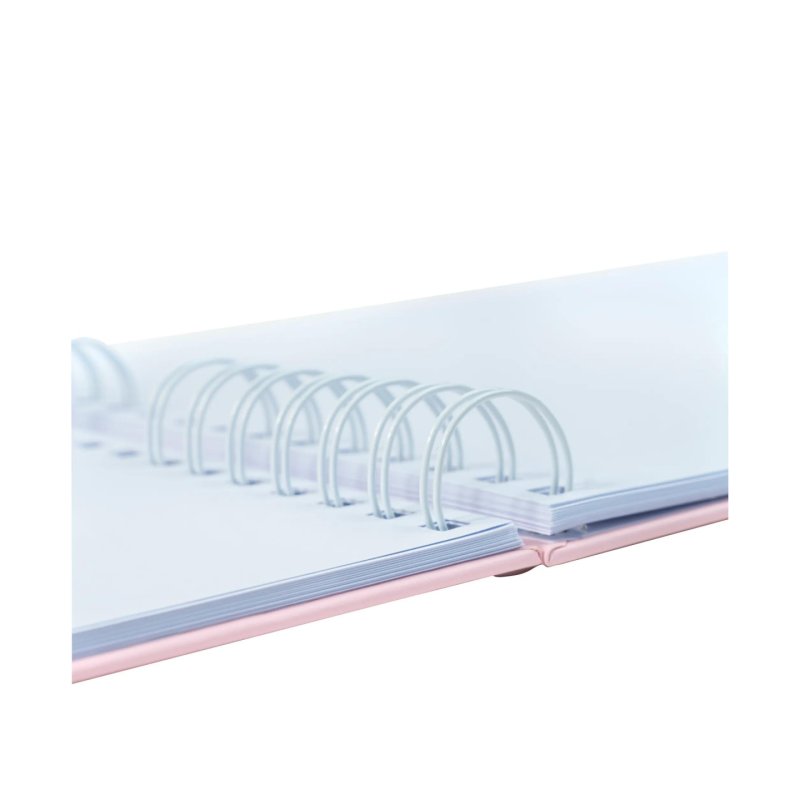 Exacompta Ellipse photo album Pink 150 sheets Spiral binding