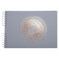 EXACOMPTA Album photos à spirale Ellipse, gris