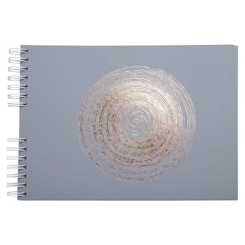 Exacompta Ellipse photo album Grey 150 sheets Spiral binding